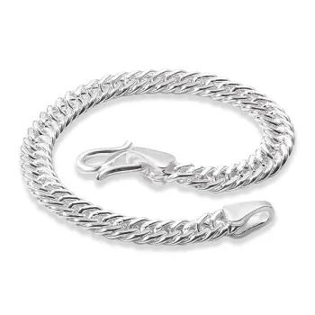 CUTE DAME Sterling Silver Bracelets Unisex
