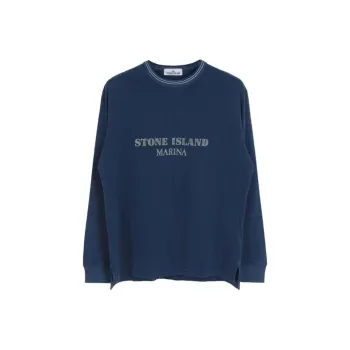 STONE ISLAND Sweatshirt Men Royal Blue