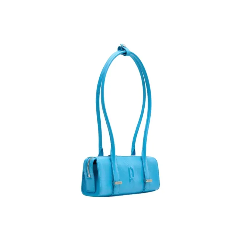 PECO Soft Leather, Cow Leather Handbag, Shoulder Bag Women's Black/Yellow/Blue-9