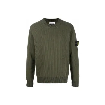 STONE ISLAND Sweaters Men Army Green
