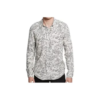 GUESS Shirts Men Ivory