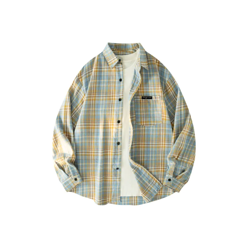 PAEFA Shirt Fleece Lined Thin Unisex-4