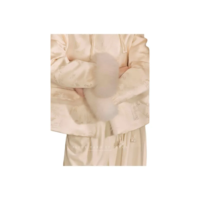 QIAOYUHUAZUN Casual Suit Women's Apricot-2