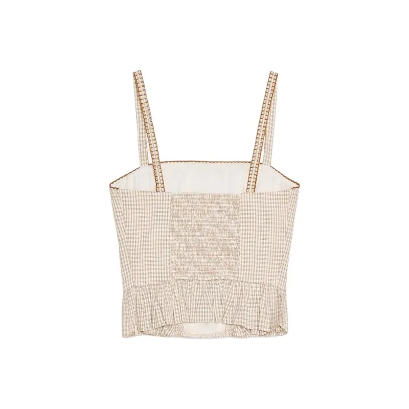 ZARA Camisole Women's Brown/Nude-1