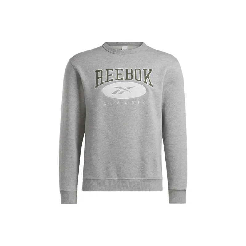 Reebok Classics Archive Essentials Crew Sweatshirt Sweatshirt Unisex Medium Gray Heather-0