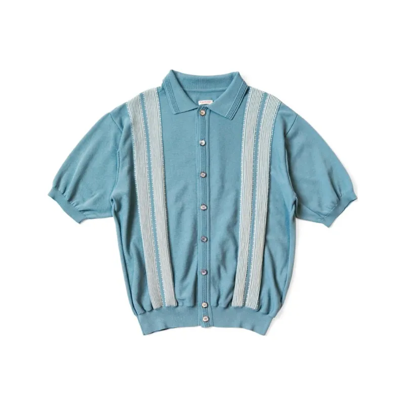 Kapital Oyster Aloha Polo Shirt-0