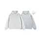 2 Pack Fleece-Lined (White Gray+Heather Gray)
