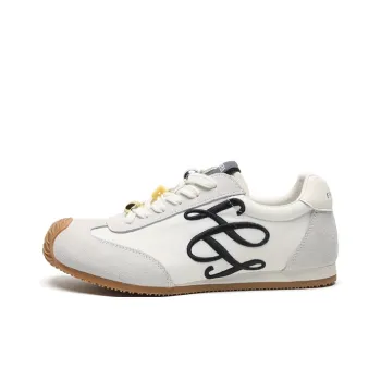 FIVE PLUS Slip Resistant Cushioning Lightweight Low Top Skateboard Shoes Women's