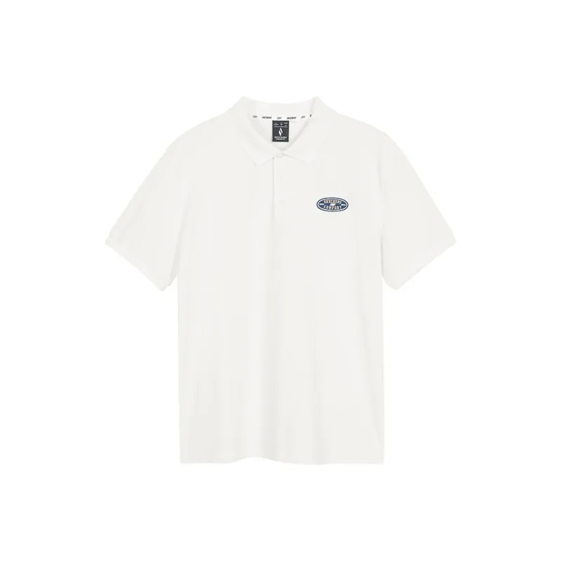 Skechers Polo Shirt Men's Marshmallow White-0