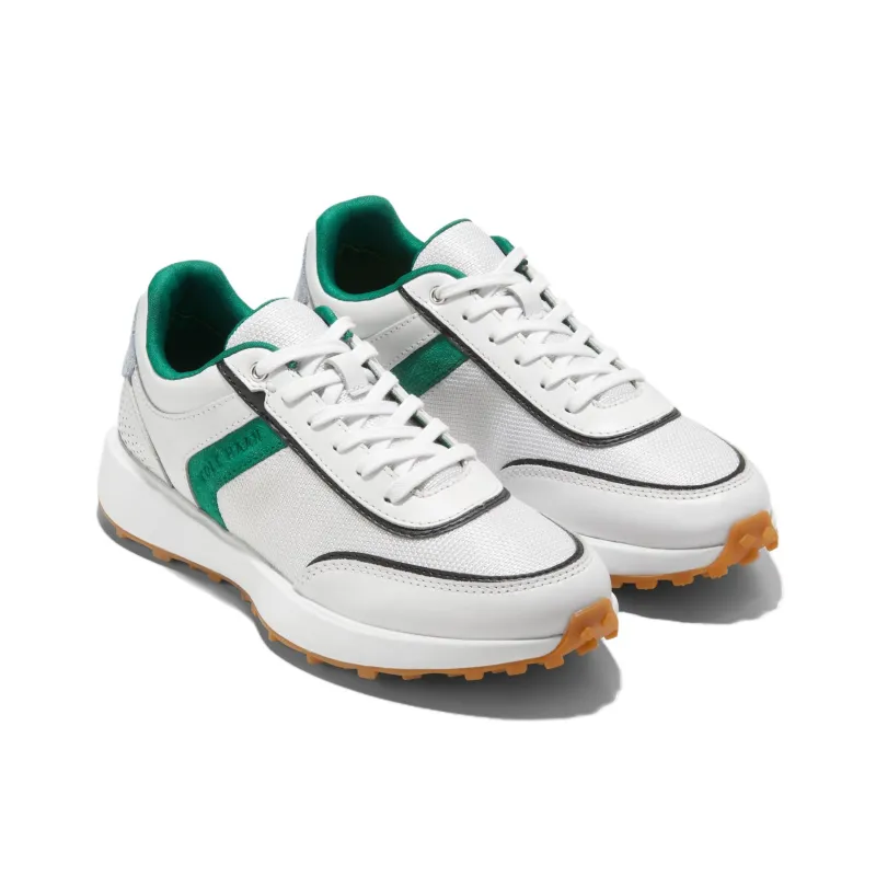 COLE HAAN Low Top Casual Shoes Women's White Green-2