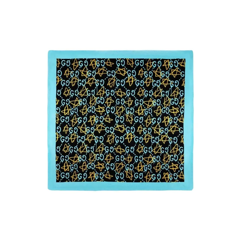 GUCCI Silk Scarves Unisex Multicolor-0