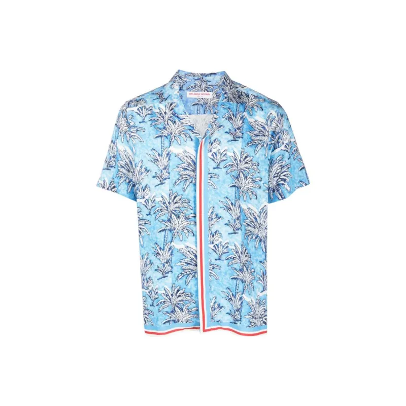 Orlebar Brown Shirts Men Blue-0