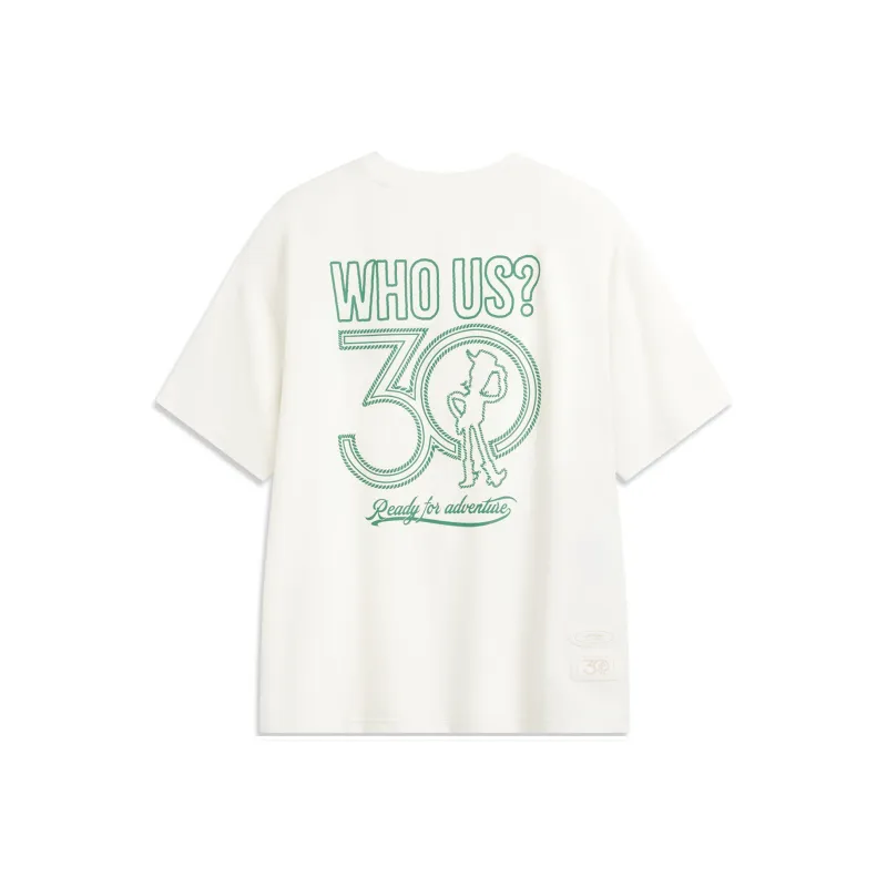 LiNing x Disney T Shirt Men's Ivory-1