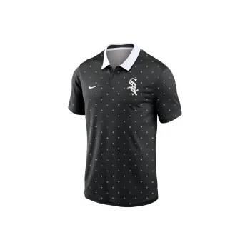 Nike Chicago White So Polo Shirt Men's Black