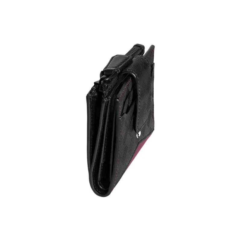 MONTBLANC Extreme 3.0 Calfskin Wallet Mini Men's Black Plum-1