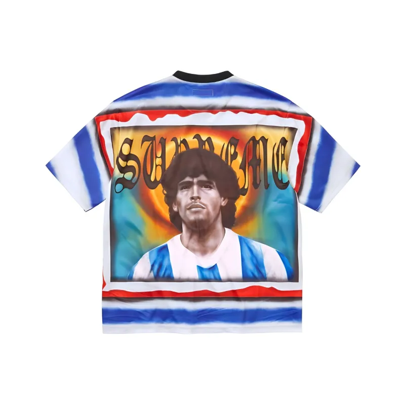 Supreme Maradona Soccer Jersey-1
