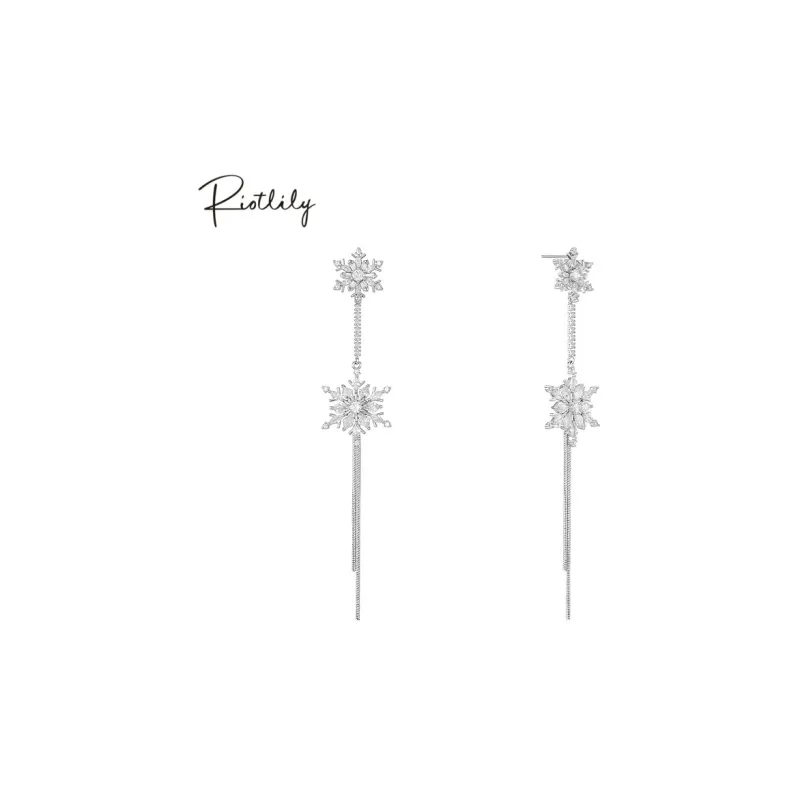 RiotLILY Rhinestone Earrings Women's-1