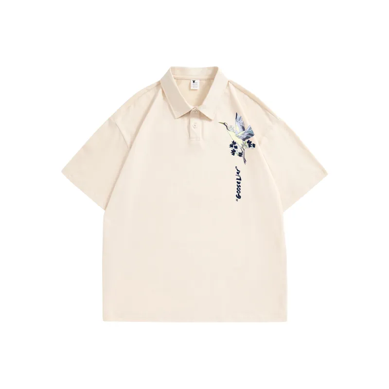 GOOSELIAR Polo Shirts Unisex-4