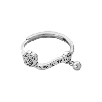 Happy Tide S999 Fine Silver Rings Women's