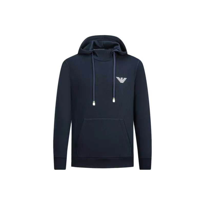 EMPORIO ARMANI Logo embroidered Hoodie-0