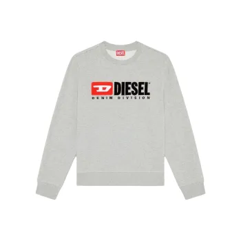 DIESEL FW24 Sweatshirt Men's Light Gray
