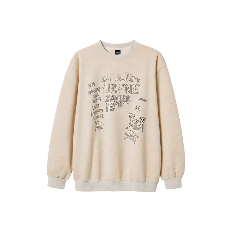 WAYNEXZAVIER Sweatshirts Men Khaki-0