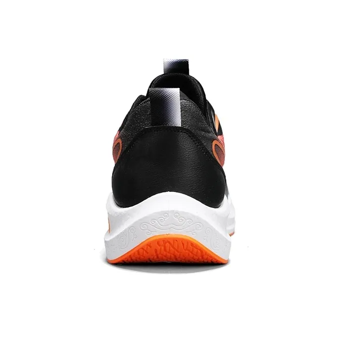 Kuding Casual Shoes Men Low Top Black/Orange/White/Blue/Light Blue-19