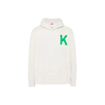 KENZO Lucky Tiger Genderless Embroidered Oversized Hoodie