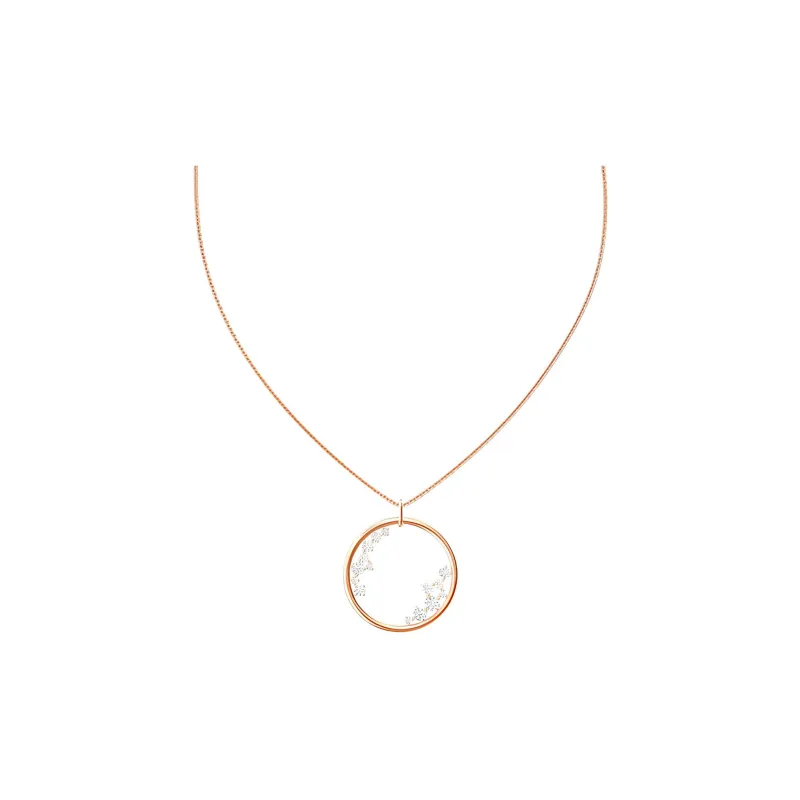 Swarovski North Necklaces Women's Rose Gold Plated-0