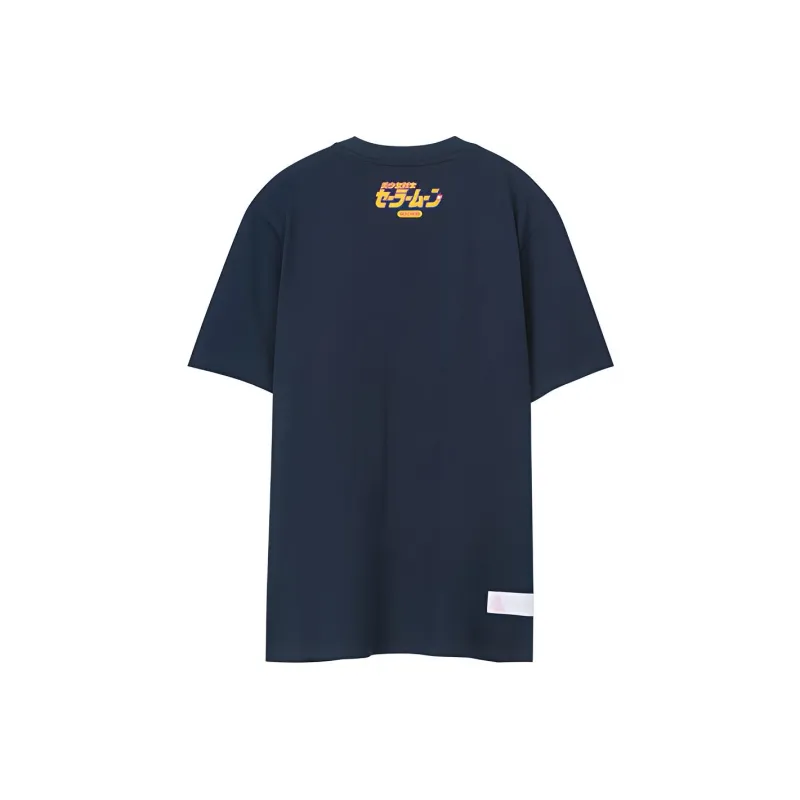 Skechers Straight T-Shirt Women's Navy Blue-1