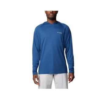 Columbia PFG Solar Stream Sweatshirt Men's Navy Blue
