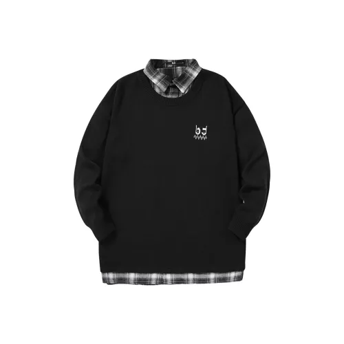 BIRDTALK Sweaters Unisex Black