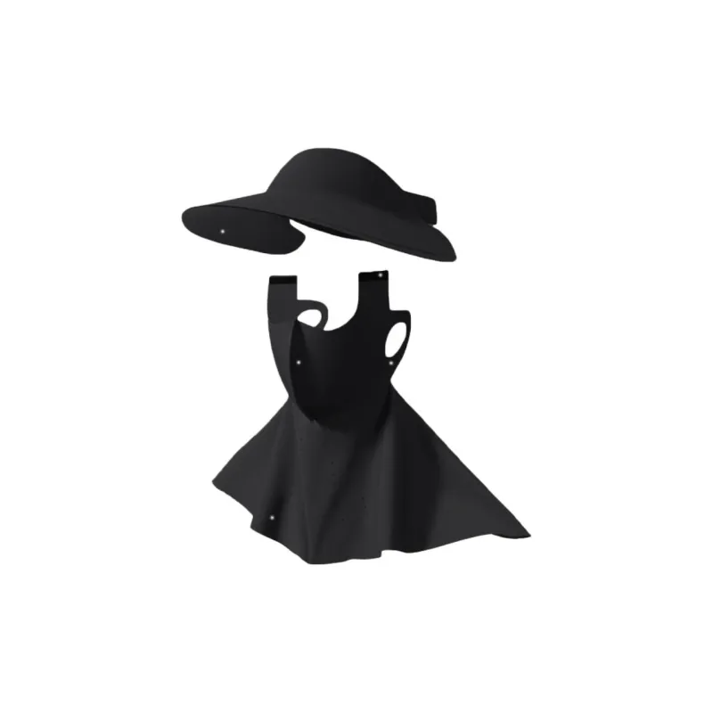 JEANSWEST Polyamide Sun Protection Hats Unisex-1