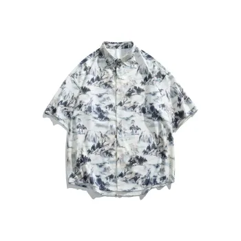 HOZZS Shirt Unisex Rendering Jungle