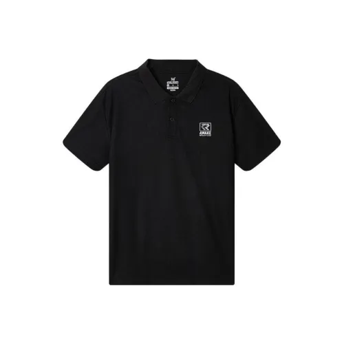 361° Polo Shirt Men's Basic Black