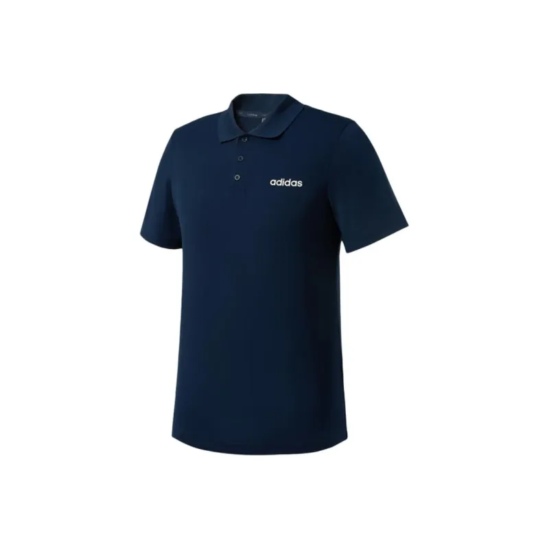 Adidas Polo Shirt Men's Navy Blue-0