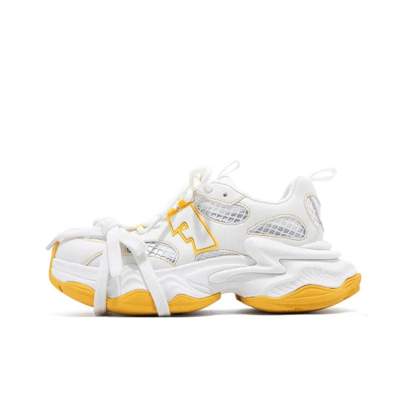 FALLINMISS Star Sea Shoe Series Lightweight Height Increasing Low Top Chunky Sneakers Women's-5