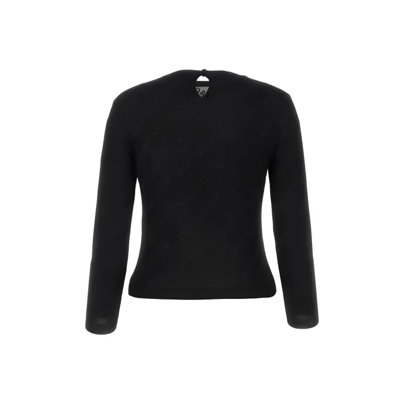 Balenciaga Mini Allover Logo Jumper-1