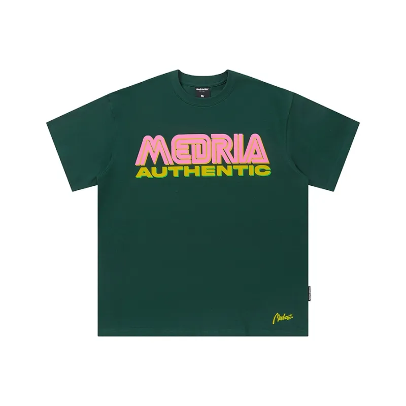 MEDRIA T-Shirts Unisex Green-0