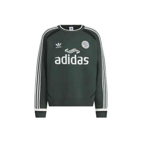 Adidas Originals ADCBC FW24 CREW U Adicolor Sweatshirt Unisex Mineral Green