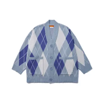 UNVESNO Sweaters Unisex Light Blue