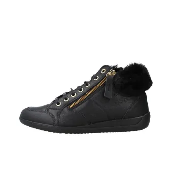 GEOX D MYRIA E High Top Skateboard Shoes Women's Black