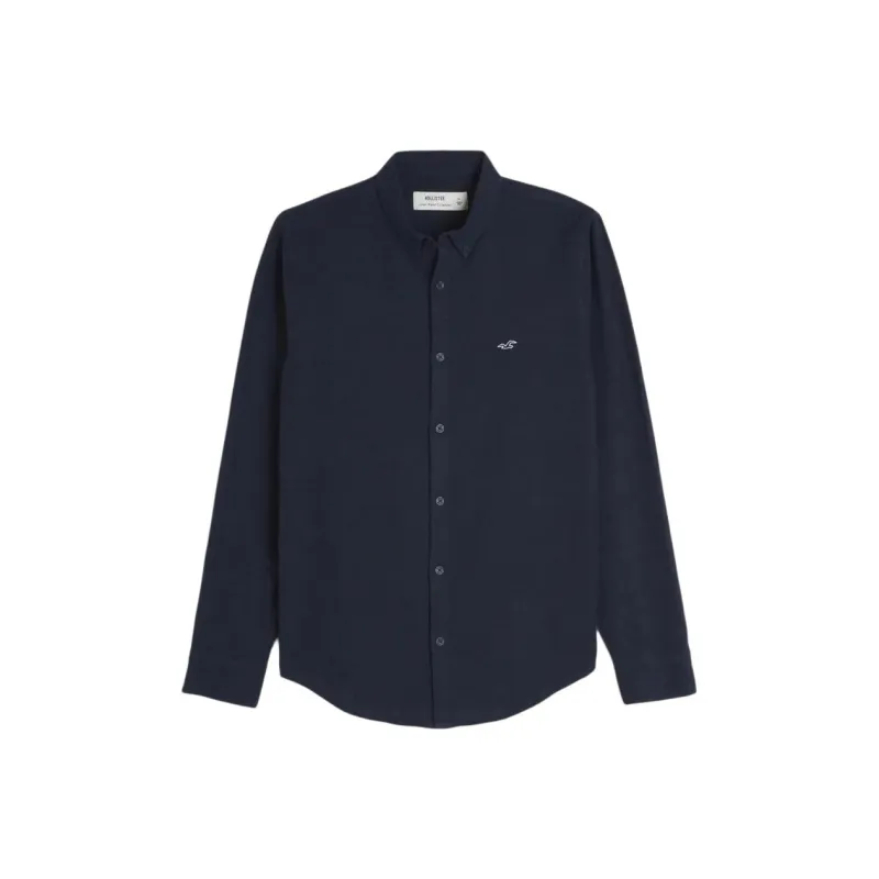 Hollister Shirt Men's Marine Blue-0