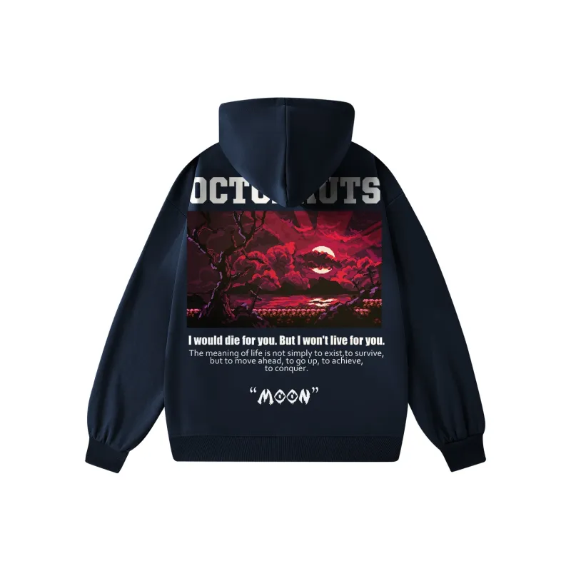 Small Columns Under The Sea Sweatshirt Unisex-2