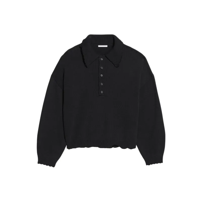 Helmut Lang SS24 Polo Shirt Men's Black-0