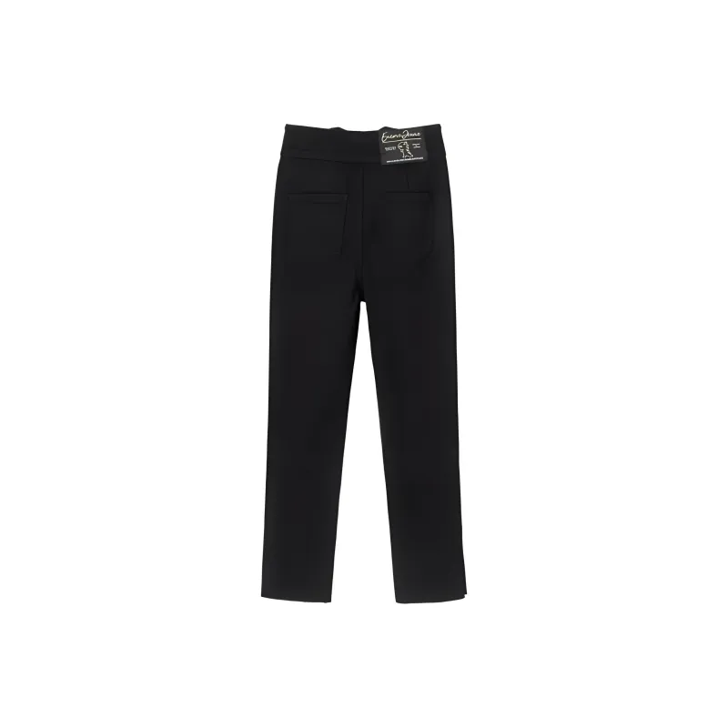 EICHITOO Jeans Women's Black-1