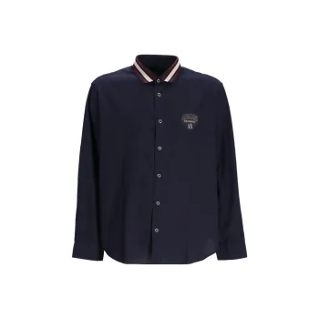 ARMANI EXCHANGE Logo patch Cotton blend Shirt