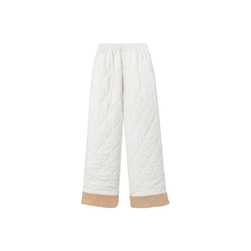 B.Duck Down & Insulated Pants Women's Apricot-1