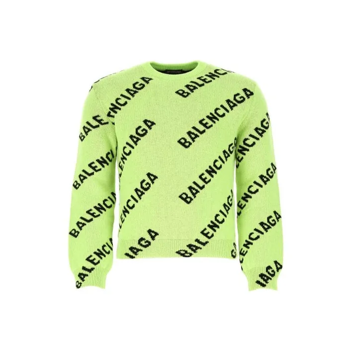 Balenciaga Sweaters Unisex Green-0