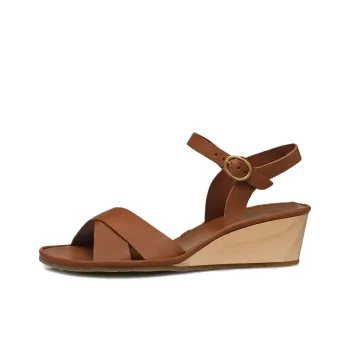 El Naturalista One Strap Sandals Women's Brown
